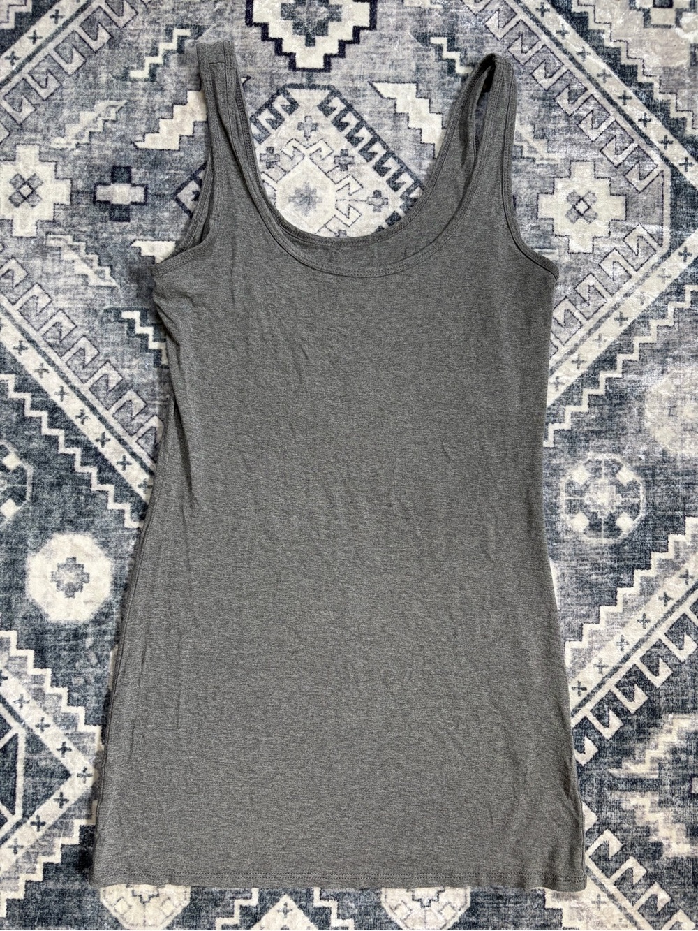 Three Dots grey Tank Top- small
